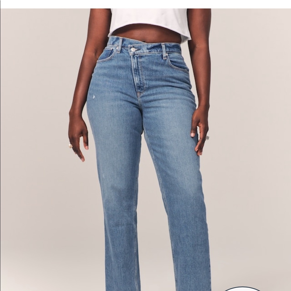 Curve Love Ultra High Rise 90s Straight Jean